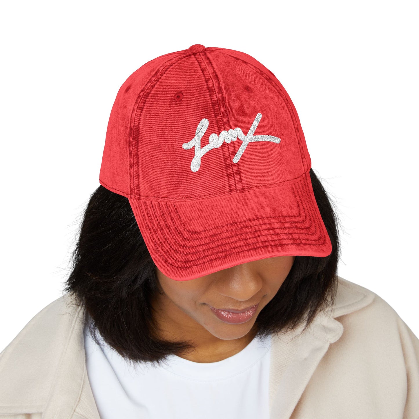 JEMX Vintage Embroidered Cap