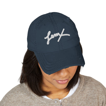 BLACK Embroidered JEMX cap