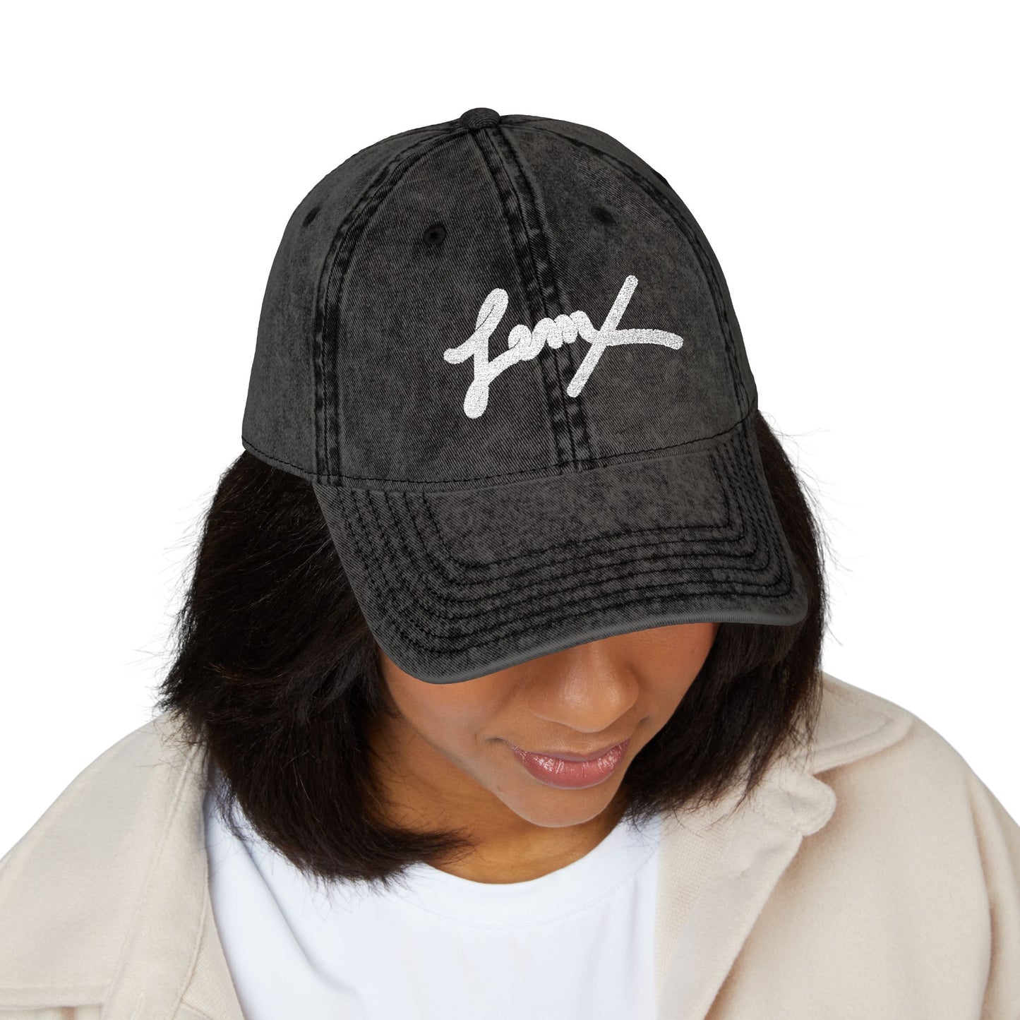JEMX Vintage Embroidered Cap