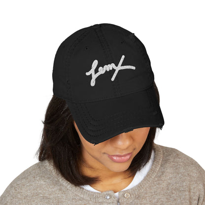 BLACK Embroidered JEMX cap