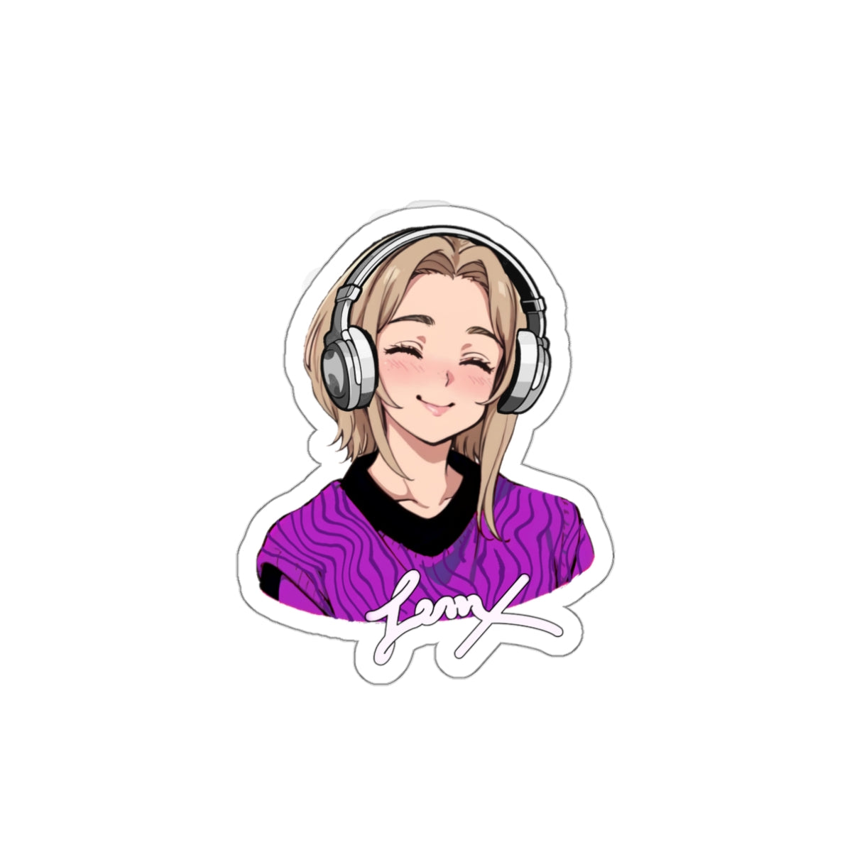 GAMING MERCH PURPLE JEMX STICKER