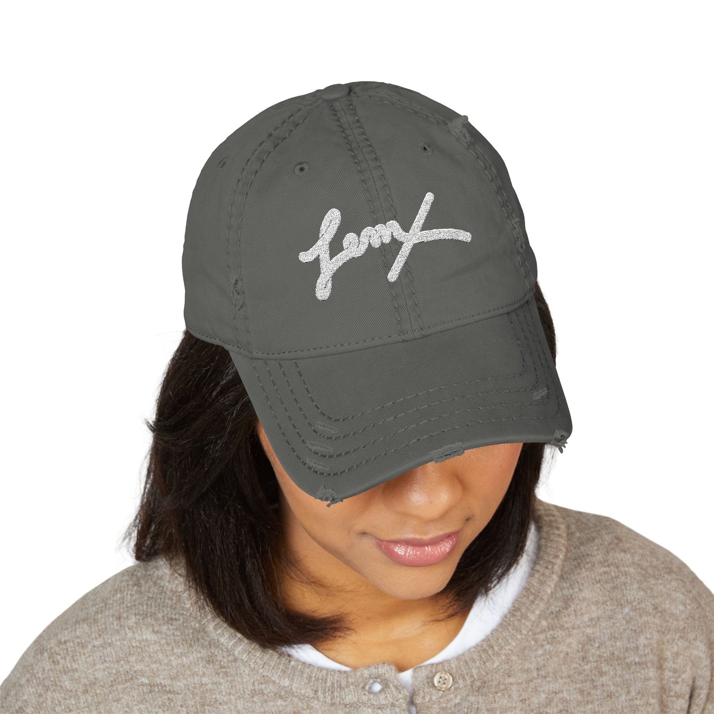 BLACK Embroidered JEMX cap