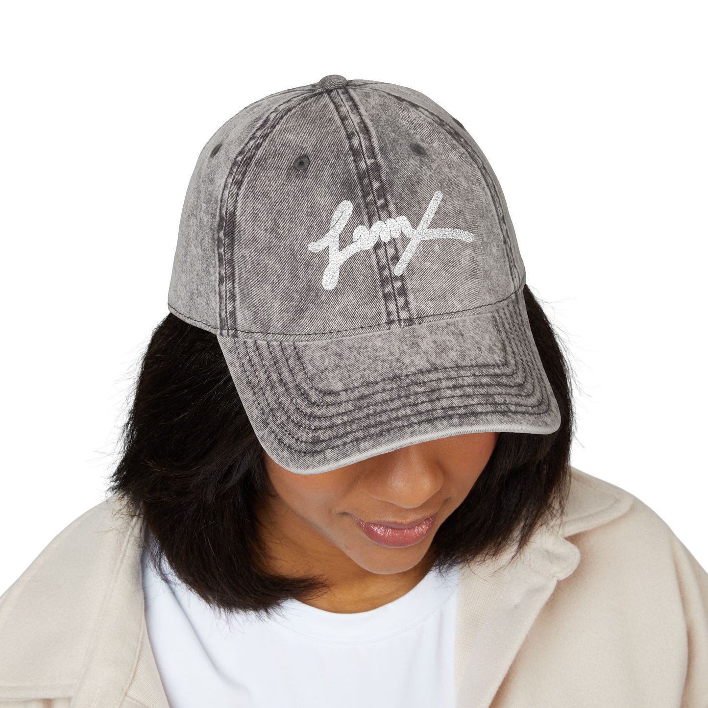 JEMX Vintage Embroidered Cap