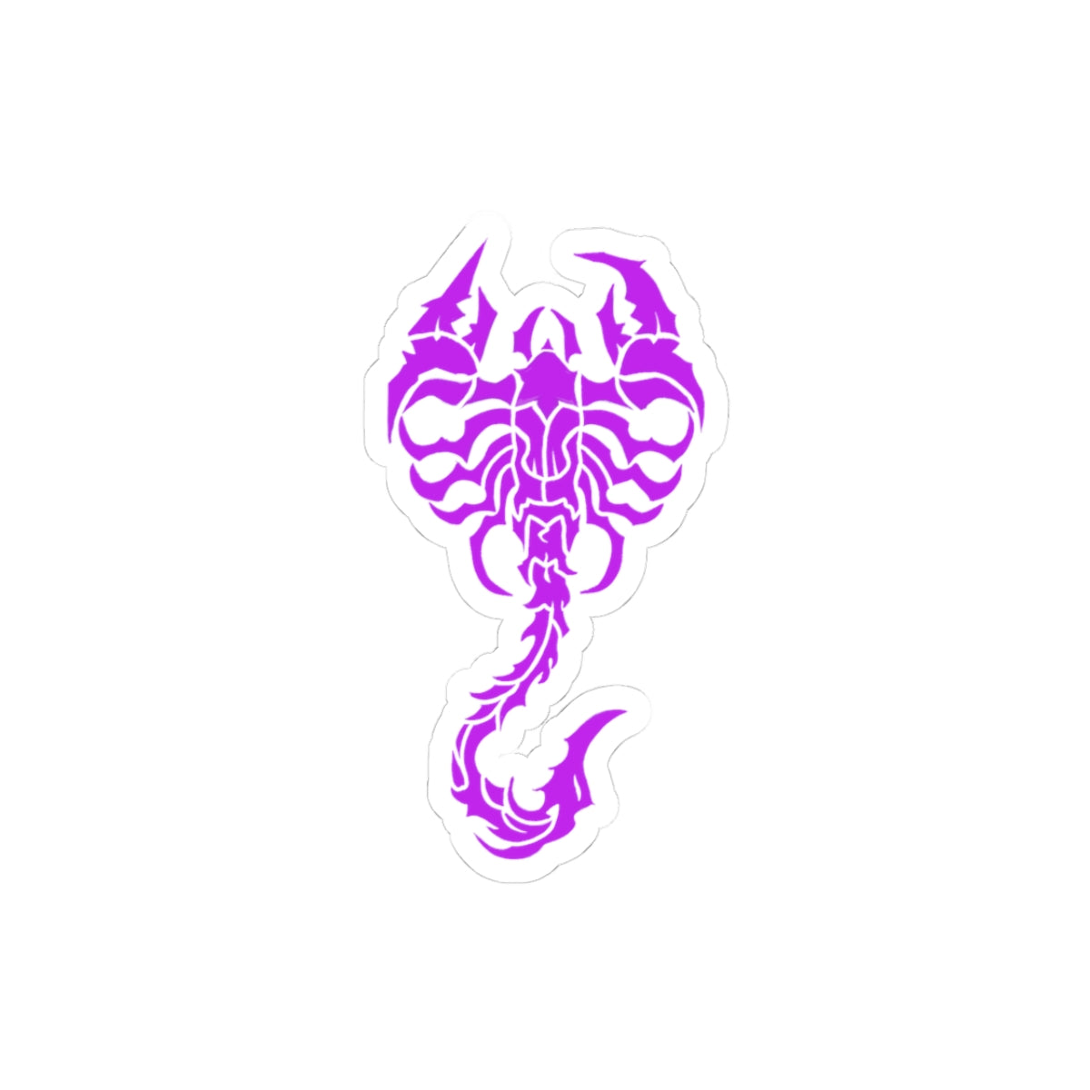PURPLE JEMX SCORPION STICKER