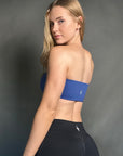 TUBE TOP THICK PADDED SPORTS BRA