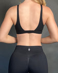 DEEP V CUT OUT SPORT BRA