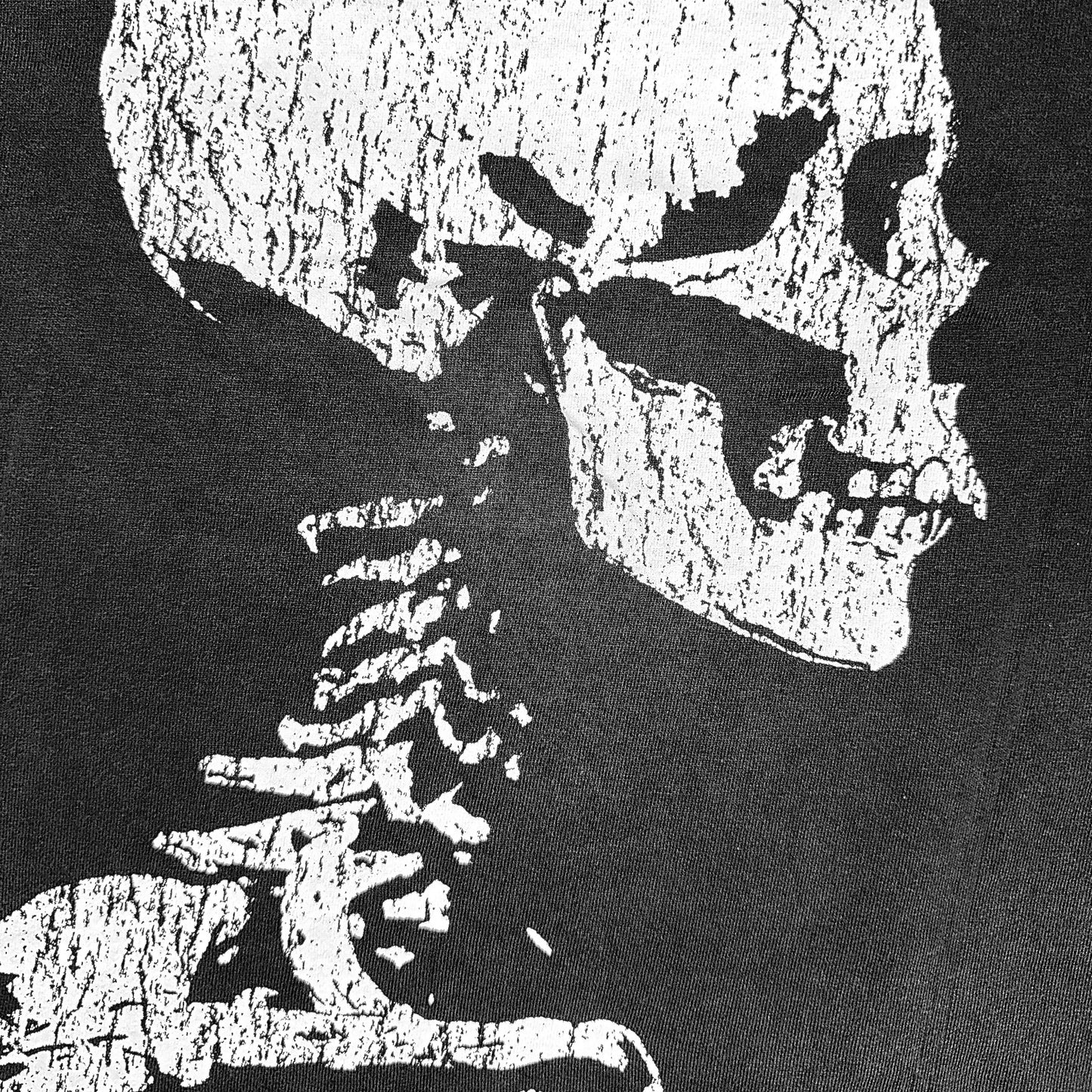 Men’s Fearless Mental Health Graphic Tee – Heavyweight 100% Cotton Thick T-Shirt, Vintage Skull Streetwear