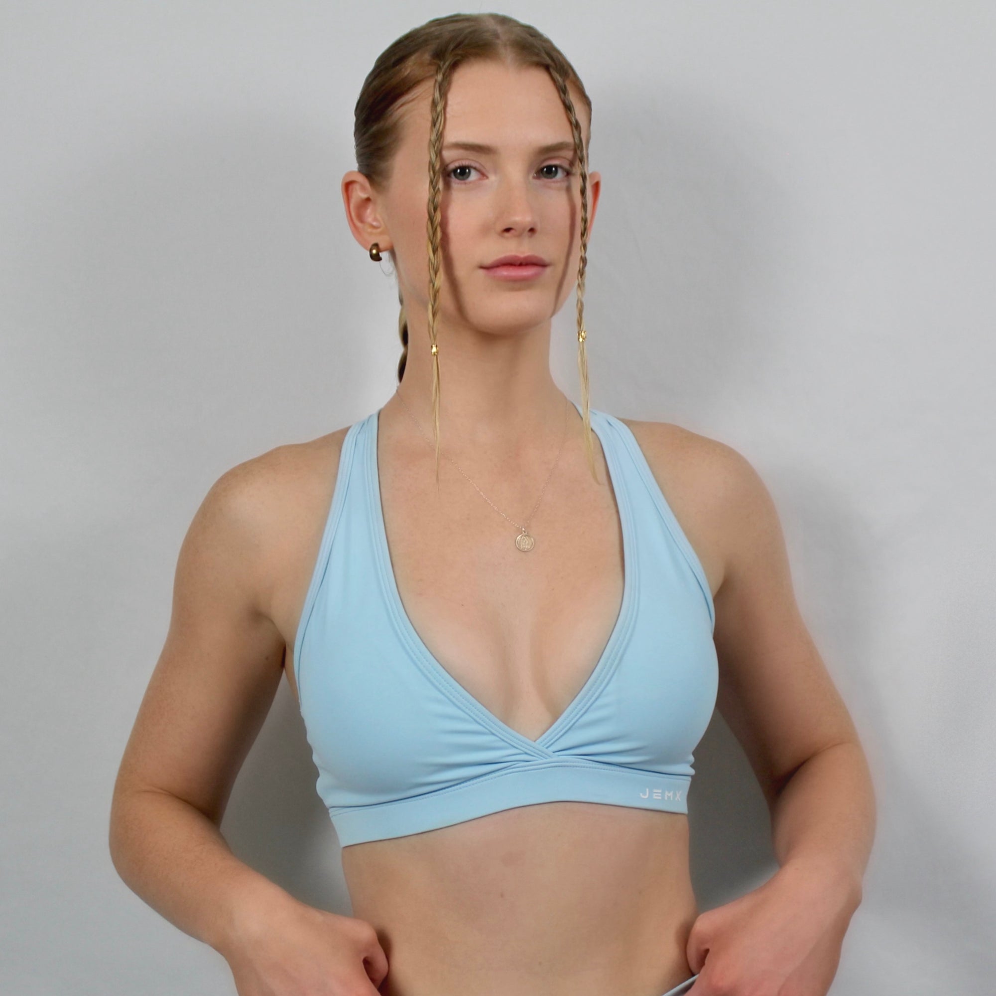 ORIGIN YOGA PADDED LOW IMPACT RACERBACK SPORTS BRA