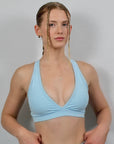 ORIGIN YOGA PADDED LOW IMPACT RACERBACK SPORTS BRA