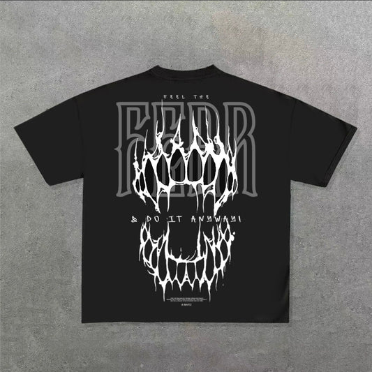 LIMITED EDITION "FEEL THE FEAR AND DO IT ANYWAY," GRAPHIC TEE