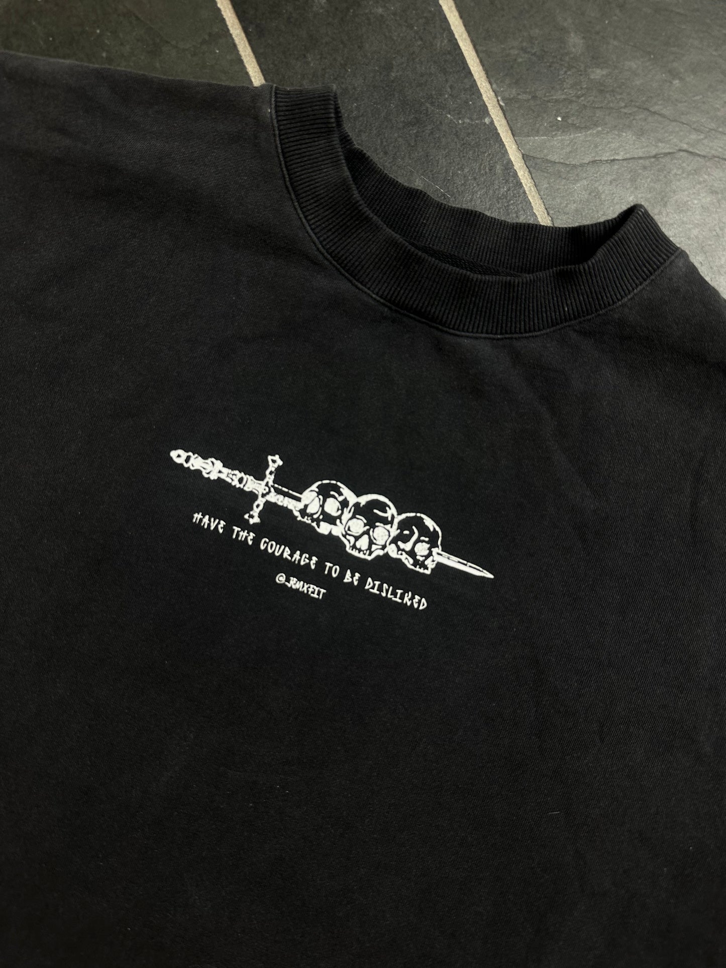 PRE-ORDER LIMITED EDITION "HAVE THE COURAGE TO BE DISLIKED," GRAPHIC TEE