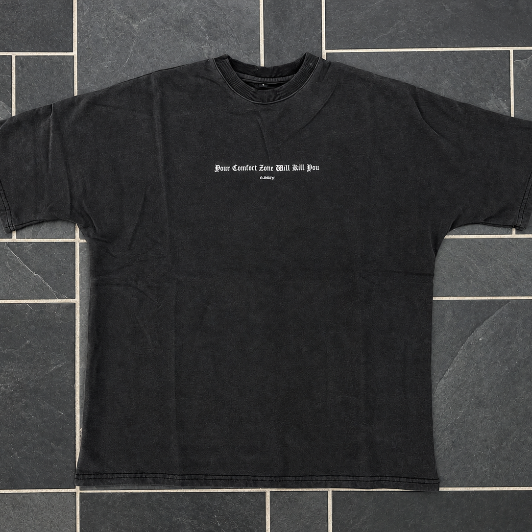 Fearless Skull Streetwear Gym Heavyweight Tee