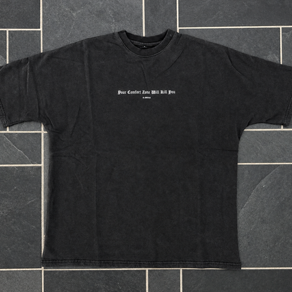 Fearless Skull Streetwear Gym Heavyweight Tee